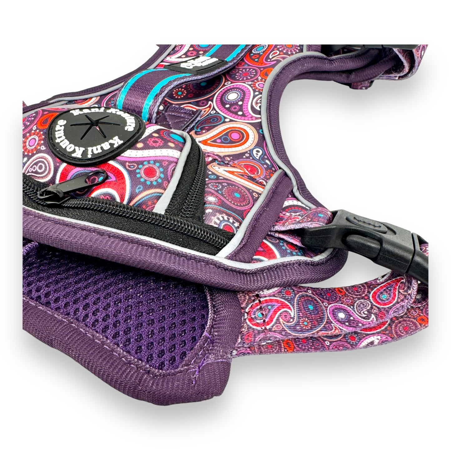 Purple Paisley - Adventure Harness