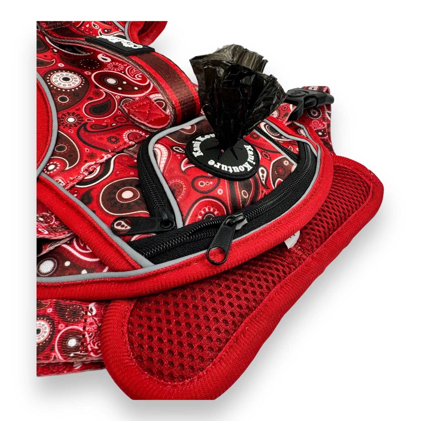 Red Paisley - Adventure Harness