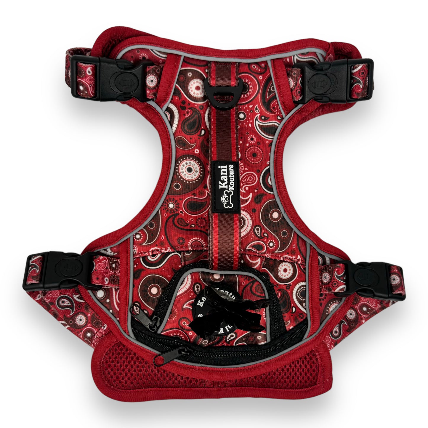 Red Paisley - Adventure Harness