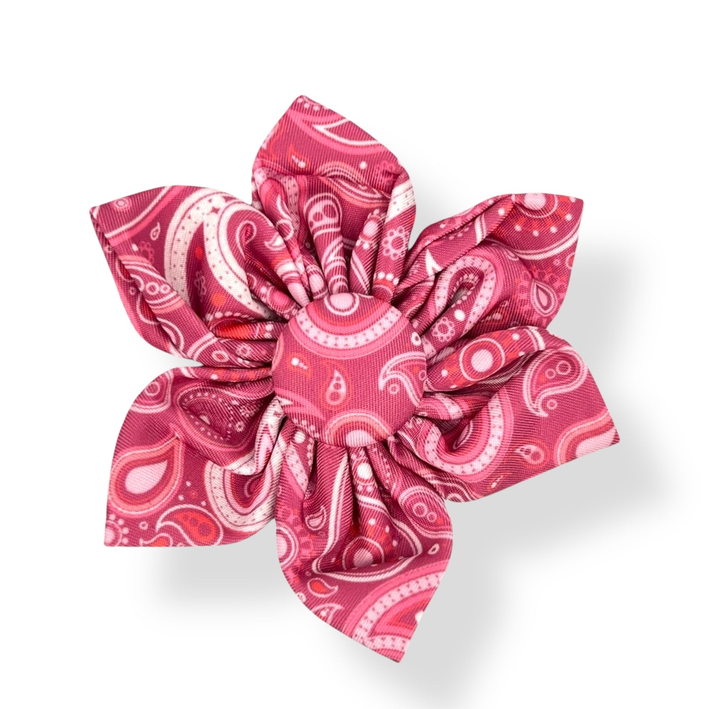 Pink Paisley - Flower Tie