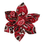 Red Paisley - Collar Tie