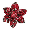 Red Paisley - Collar Tie
