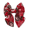 Red Paisley - Collar Tie