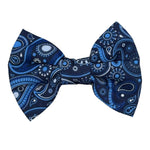 Blue Paisley - Bow Tie