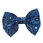 Blue Paisley - Bow Tie