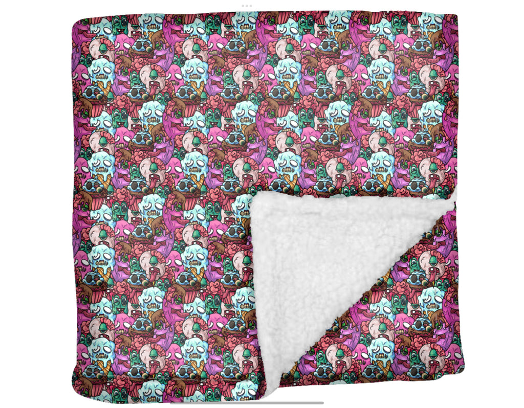 Melting Pot Collection Fluffy Blanket: Cozy and Stylish Dog Blanket - Dog Accessories for Ultimate Comfort