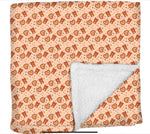 Teddy Hearts Collection Fluffy Blanket: Warm and Comfortable Fluffy Blanket for Dogs, Dog Accessories