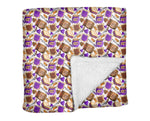 PB & J Collection Fluffy Blanket: Snuggle Up in Style - Cozy Fluffy Blanket for Dogs, Perfect Dog Accessories