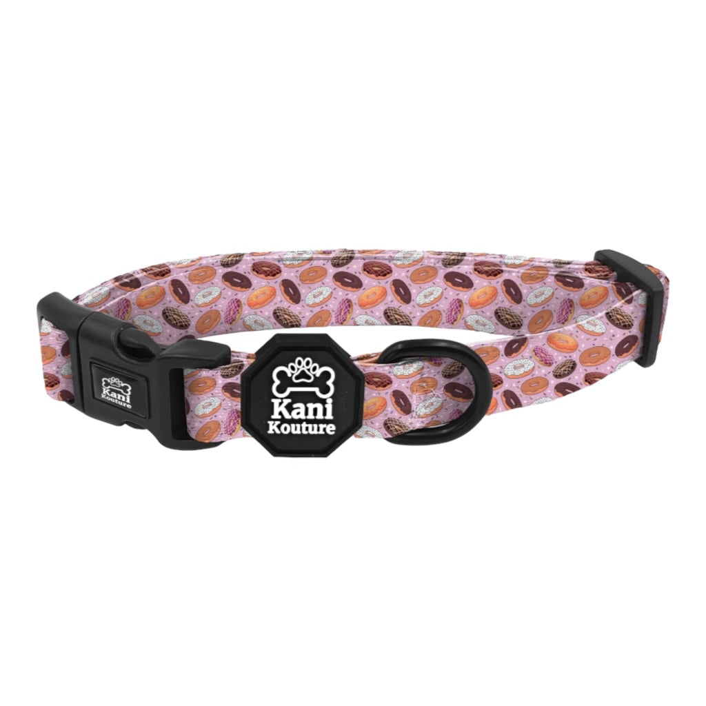 Tasty Donuts Collection: Yummy Adjustable Dog Collar with Playful Design