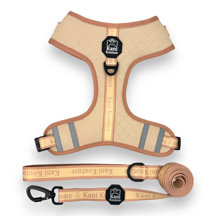 Blushing Sands - Adjustable Leather Harness