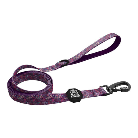 Purple Paisley   Leash