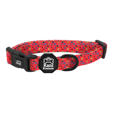 Game Over Adjustable Collar: Trendy Dog Collar, Dog Accessories