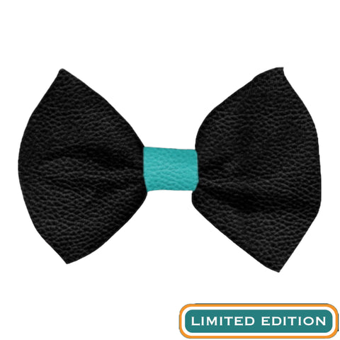 Tiffany Twilight - Leather Bow Tie