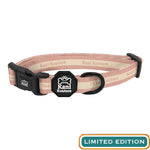 Blushing Sands Adjustable Collar: Elegant Dog Collar, Dog Accessories