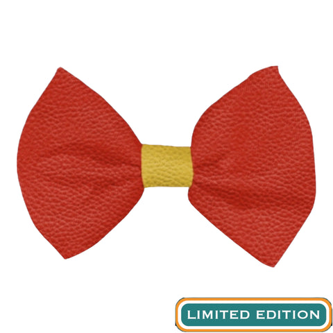 Scarlett Luxe - Leather Bow Tie