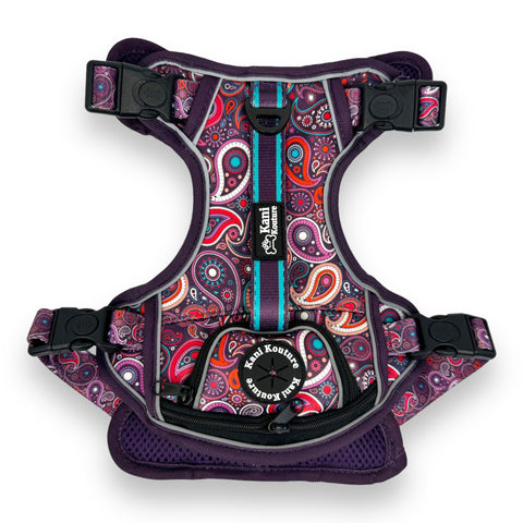 Purple Paisley - Adventure Harness