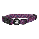 Purple Paisley Collection: Dog Collar with Elegant Design for Style and Comfort
