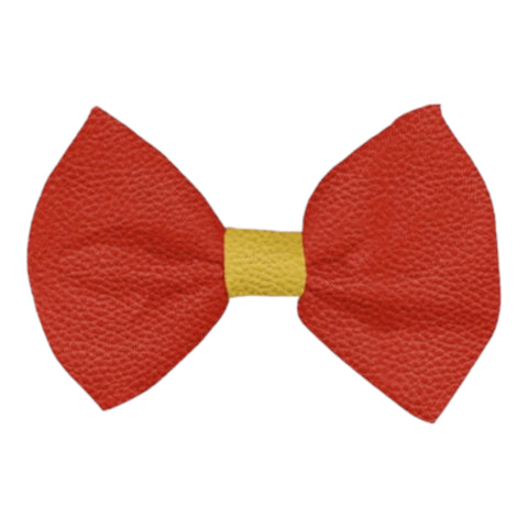 Scarlett Luxe - Leather Bow Tie