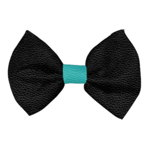 Tiffany Twilight - Leather Bow Tie