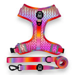 Fuchsia Meadows - Adjustable Leather Harness