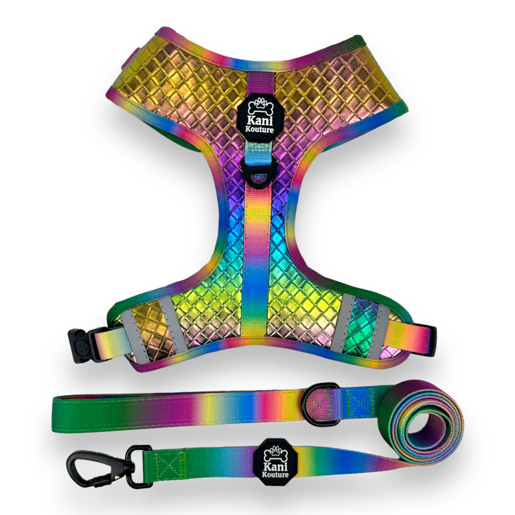 Mystical Haze - Adjustable Leather Harness