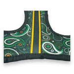 Green Paisley - Adjustable Harness