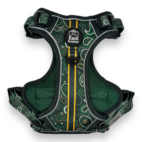 Green Paisley - Adventure Harness