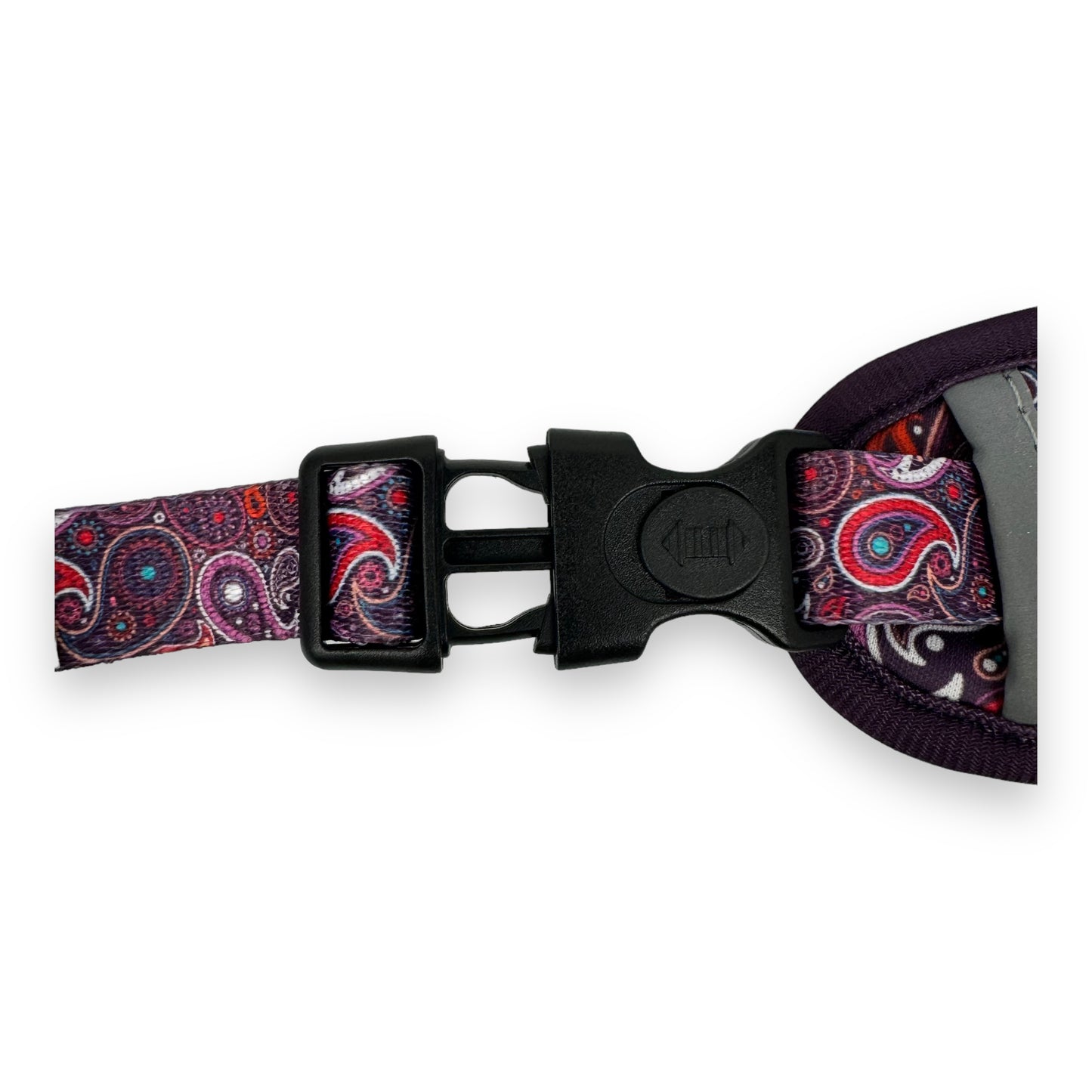 Purple Paisley - Adjustable Harness