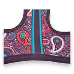 Purple Paisley - Adjustable Harness