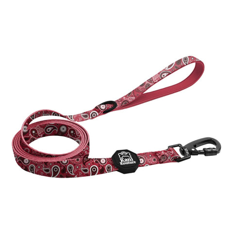 Red Paisley   Leash