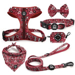 Red Paisley - Deluxe Adjustable Set