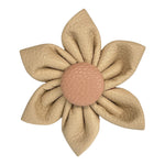 Blushing Sands - Leather Bow Tie