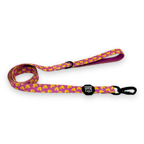 Pink Rubber Ducky Leash