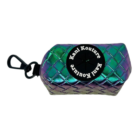 Mystical Haze - Leather Poop Bag Dispenser