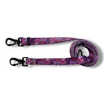 Purple Paisley - Hands Free Leash