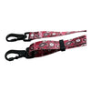 Red Paisley - Hands Free Leash