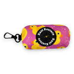 Pink Rubber Ducky - Poop Bag Dispenser