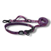 Purple Paisley - Hands Free Leash