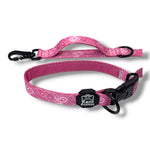 Pink Paisley - Hands Free Leash