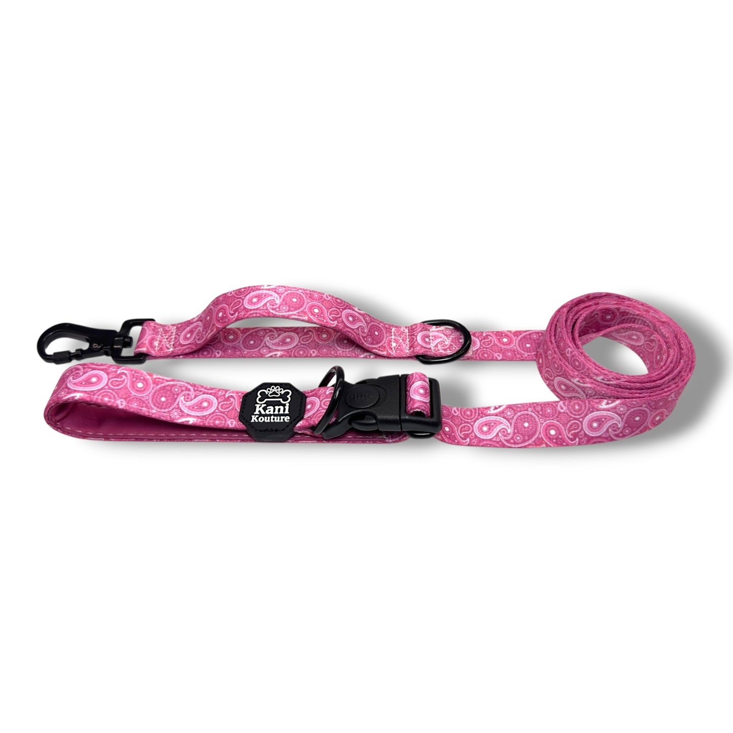 Pink Paisley - Hands Free Leash