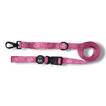 Pink Paisley - Hands Free Leash
