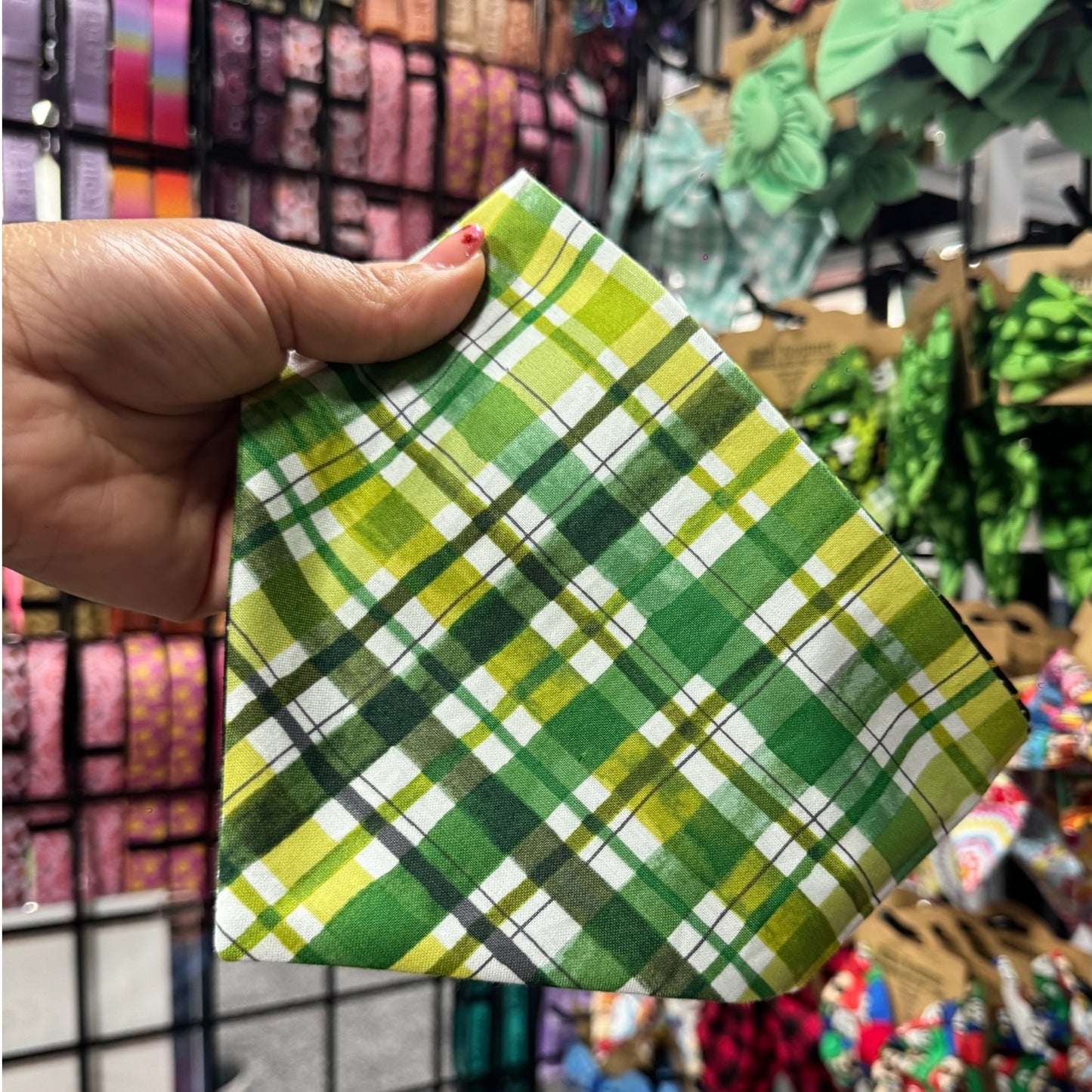 Lucky Charm Reversible Scrunchie Bandana