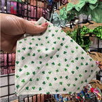 Shamrock Pop Reversible Scrunchie Bandana