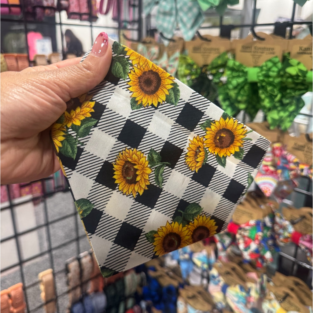 Sunflower Patch Reversible Bandana