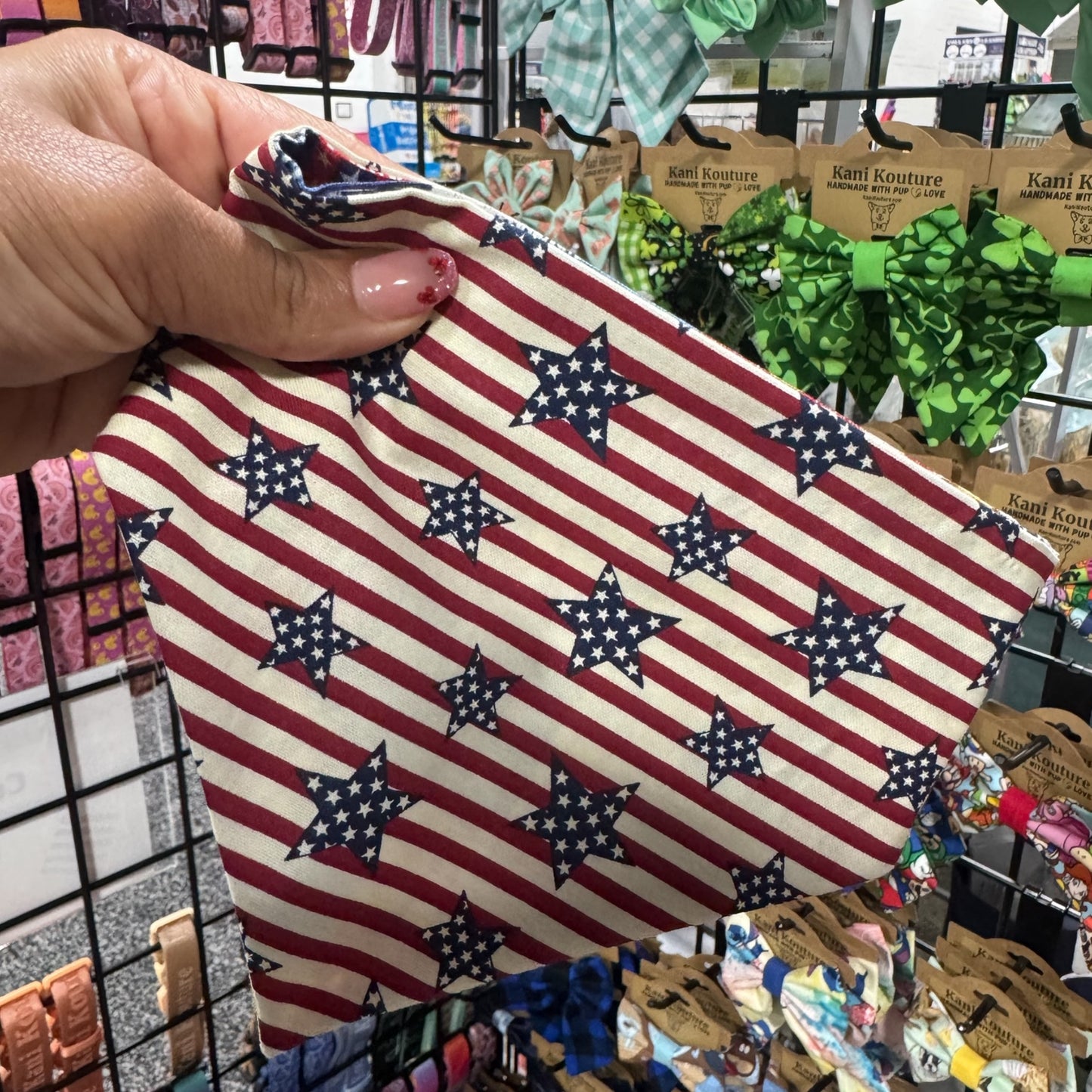 Stars & Freedom Reversible Scrunchie Bandana