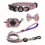 PB&J Essential Collar Set: Adjustable Dog Collar, Leash, Bow Tie, and Accessories
